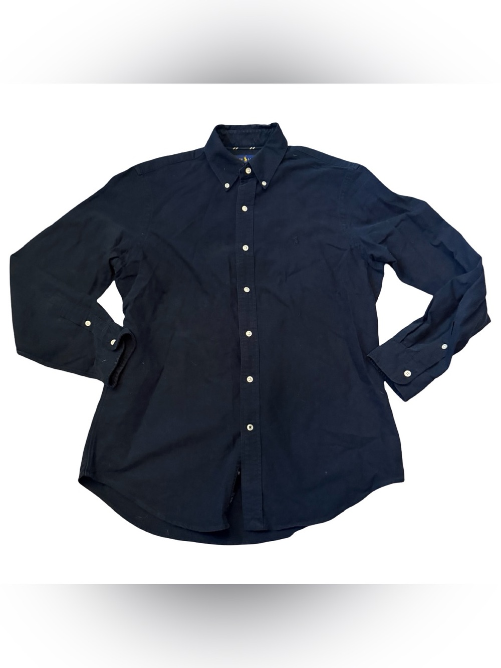 Ralph Lauren Navy on Navy Button-Down Shirt 💙 Size M